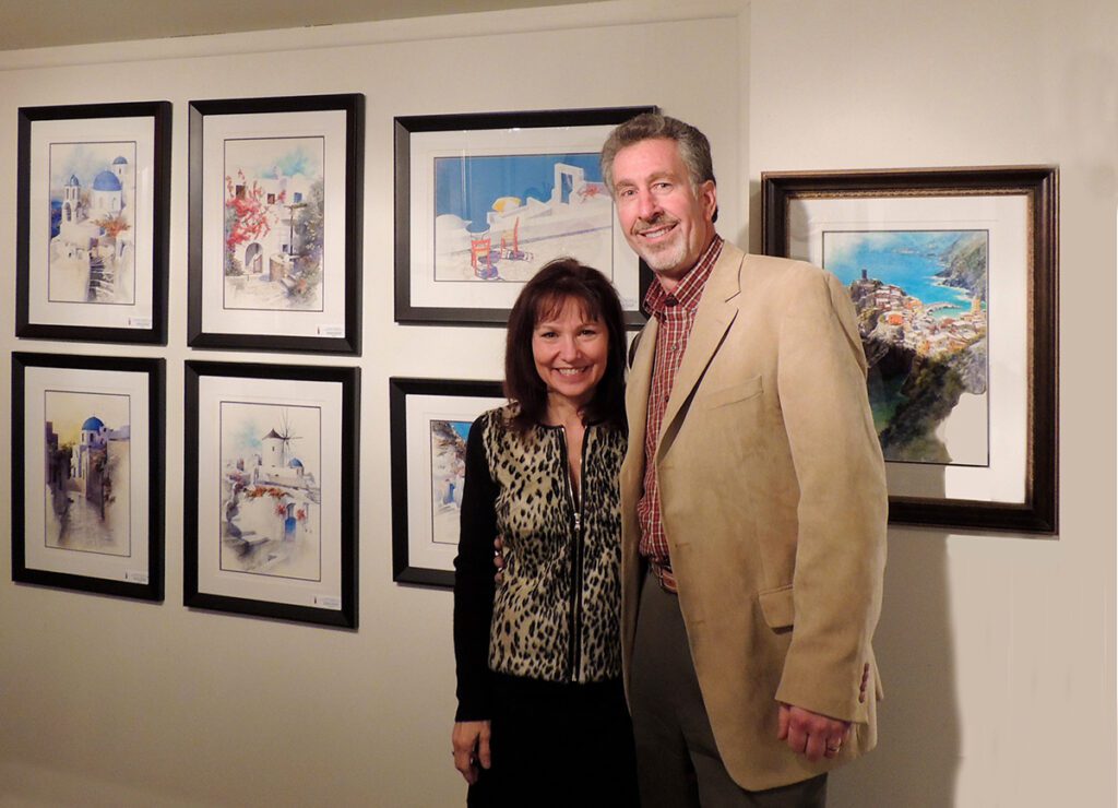 Bruce White Watercolor Paintings at Gallery